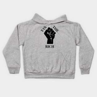 Progressive Tax The Rich 4 Liberal Protest Vote Kids Hoodie